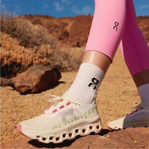 On Cloudmonster Women's Running Shoes White/ Lima